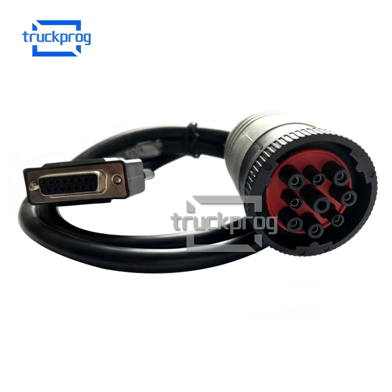 9Pin Diagnostic Cable for ET3 Communication Adapter III Diagnostic Interface Excavator Truck Diagnostic Tool