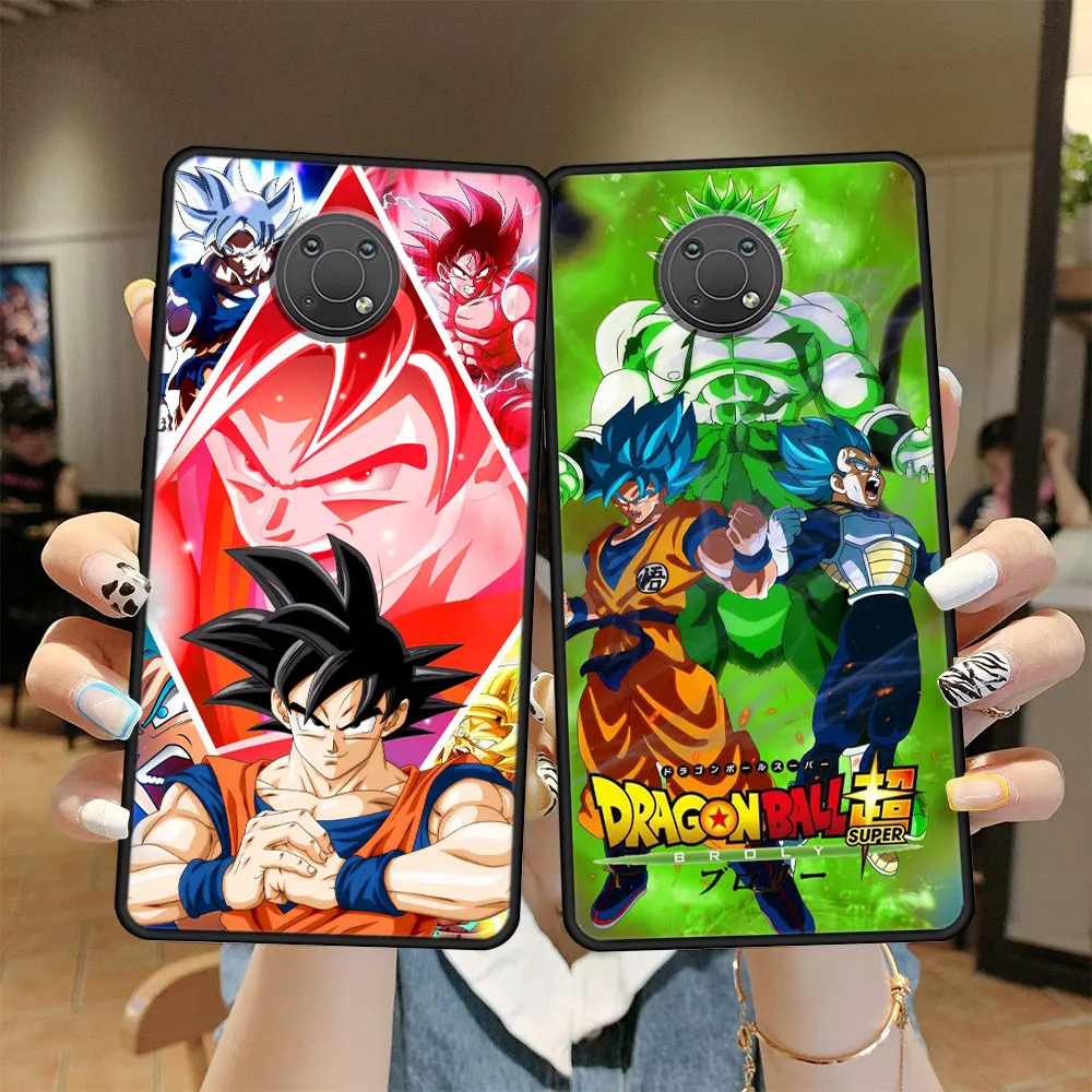 

Silicone Case Coque for Nokia 7 G20 5 G10 G50 XR20 6 4 2 C21 Plus X20 8.3 5G 6 G11 3 2 X100 Dragon Ball Z Crystal TPU Bag Cell