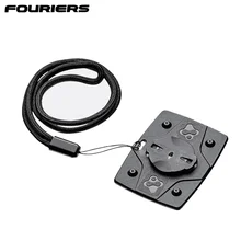 Fouriers 자전거 휴대폰 3M 스티커 마운트 휴대폰 홀더 어댑터, Garmin Edge 520 810 1000 GPS 컴퓨팅 마운트 자전거 부품