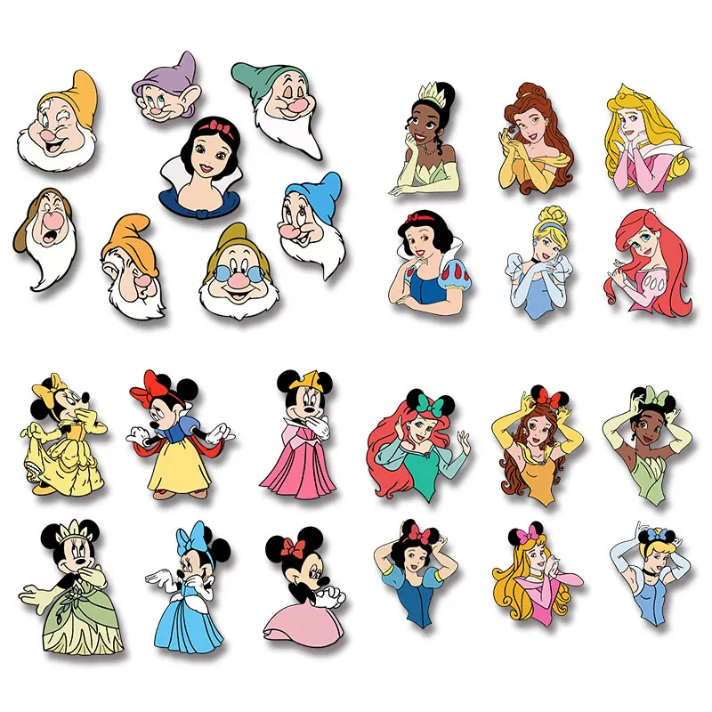 

Disney Princess Snow White and the Seven Dwarfs Minnie Bundies Sale Iron-onTransfers for Clothing DIY Appliques