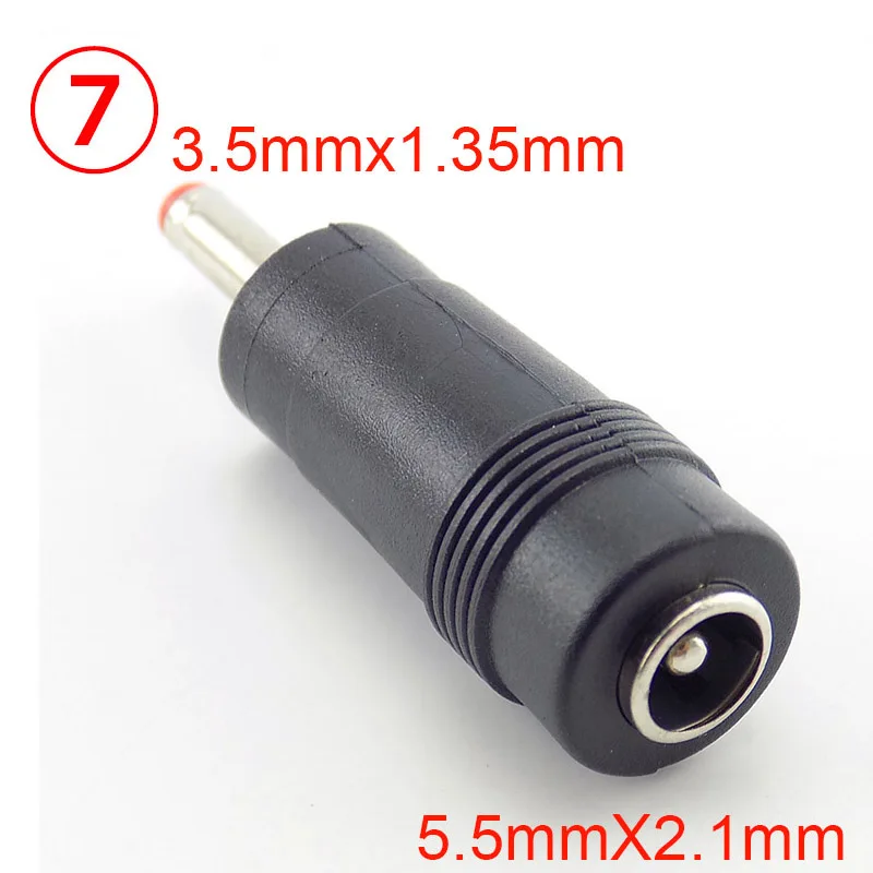 

Адаптер разъемов DC 5,5x2,1 мм, 2,5 мм, 3,5 мм