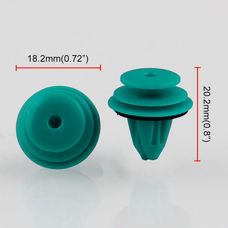 Нейлоновые фиксаторы для Toyota 100-90467 10188 шт.