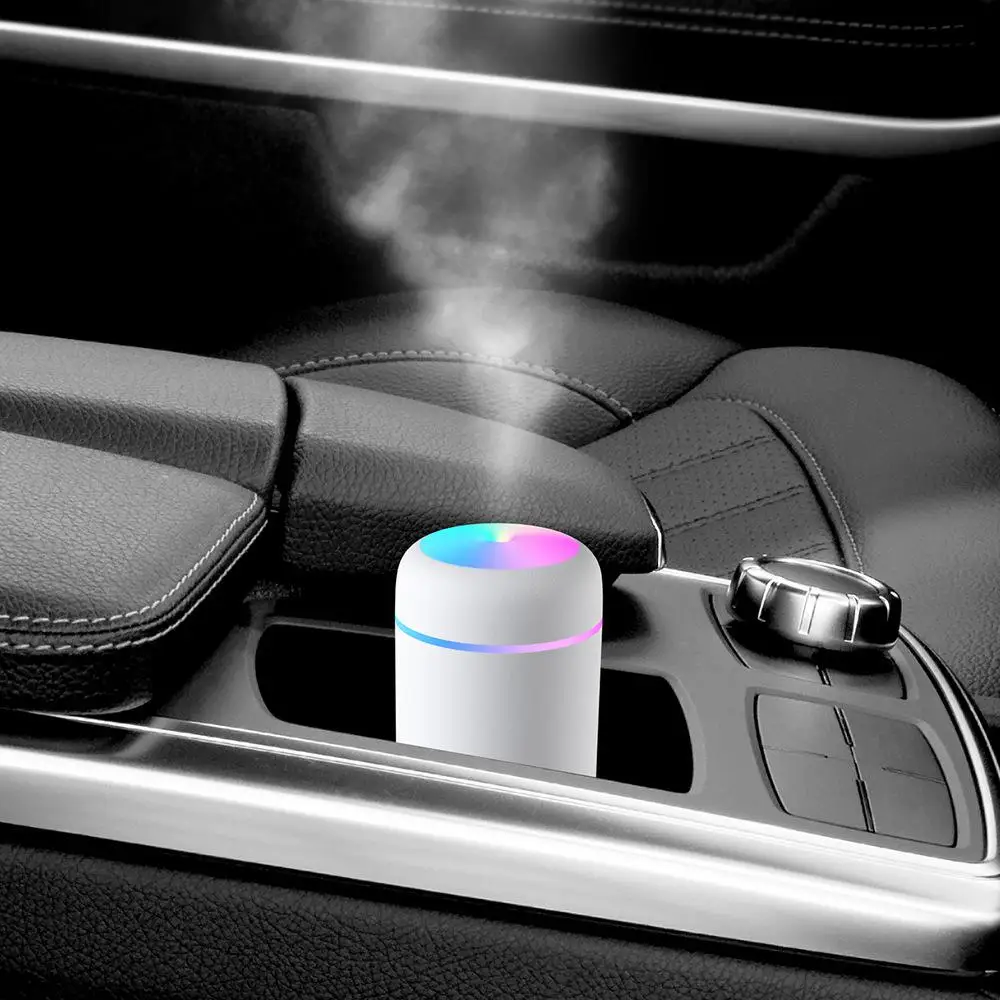 

Electric Plants Purifier Oil Diffuser Ultrasonic Colorful 300ml For Home Car Humificador Humidifiers Usb Mist Sprayer Cool