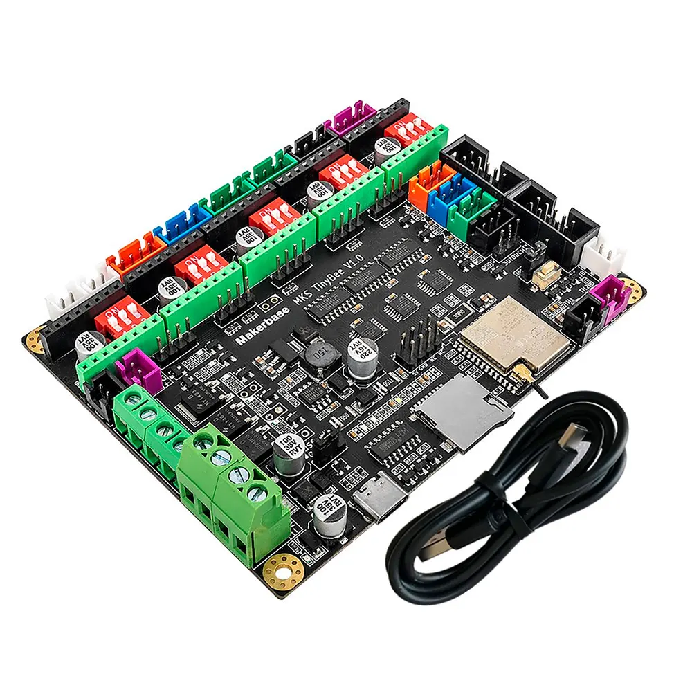 

RAMPS MKS TinyBee V1.0 Motherboard 3D Printer Control Board ESP32 MCU 3D Printer Parts Support Tmc2209 Touch Wifi WEB Control