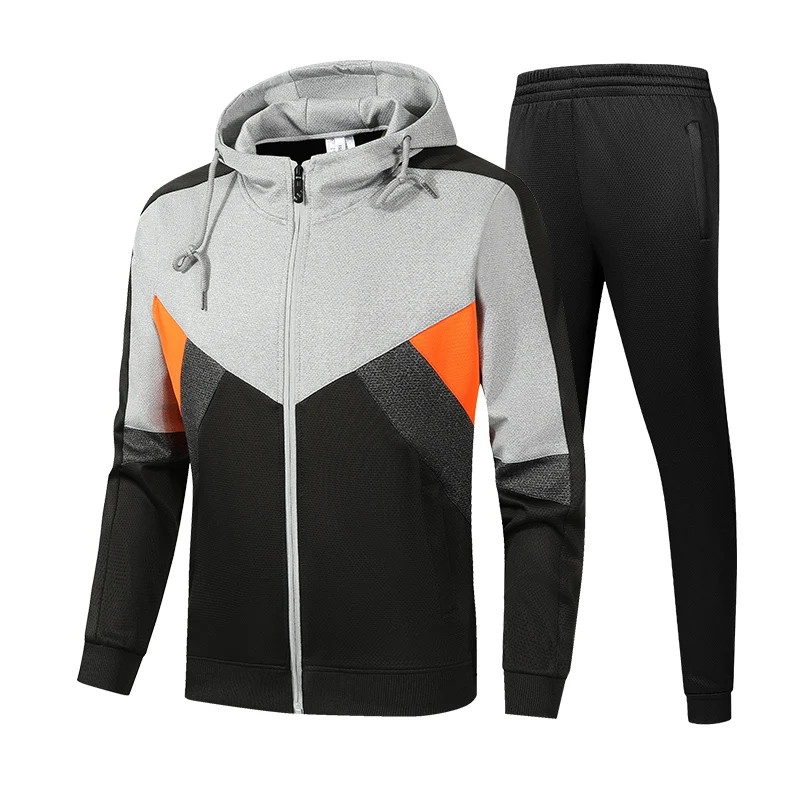 Мужской спортивный костюм комплекты спортивной одежды модный дизайн мужской