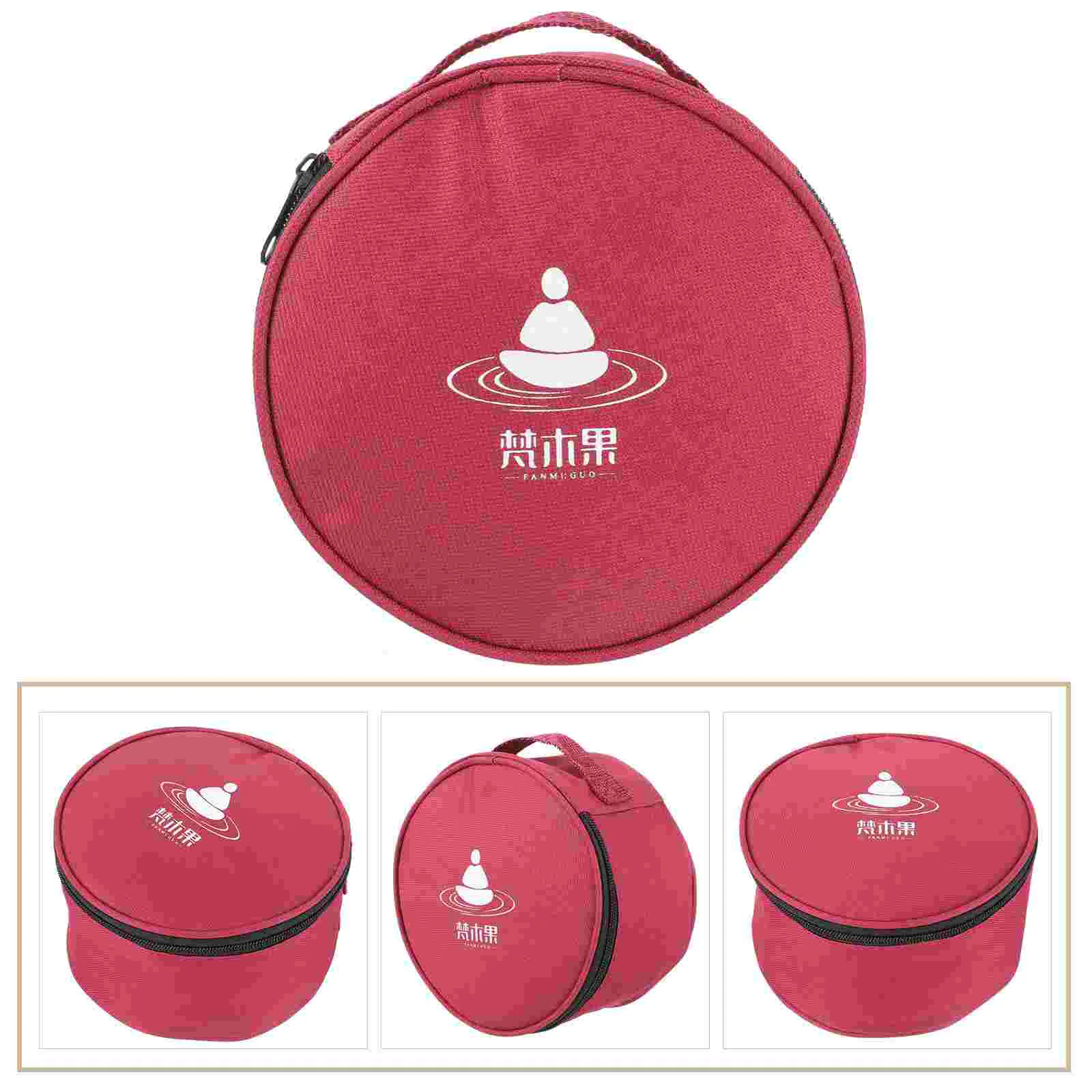 

Crystal Bowl Storage Bag Singing Bowls Buddha Sound Pouch Small Case Travel Packing Bags