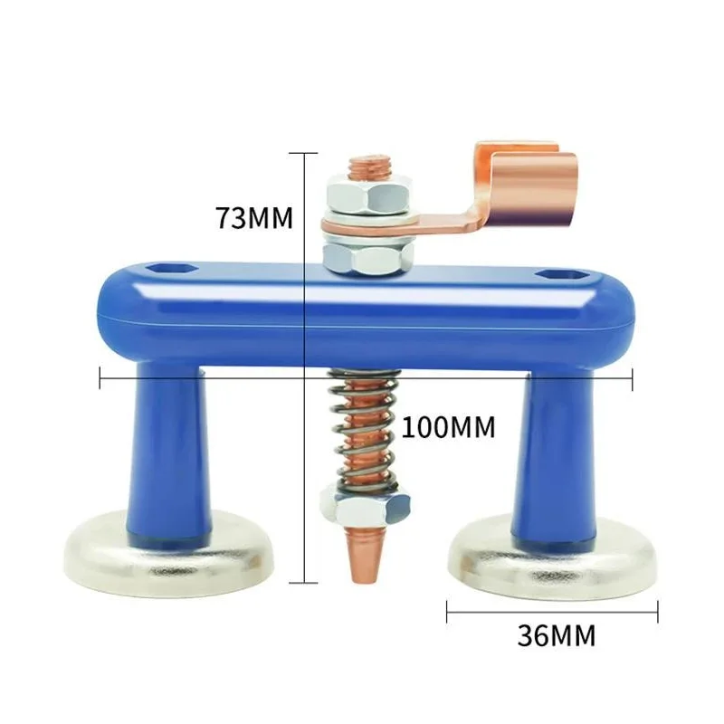 

Strong Magnetic Grounding Artifact Welding Ground Wire Clamp Electric Welding Machine Magnet Strong Fixing Ground Head