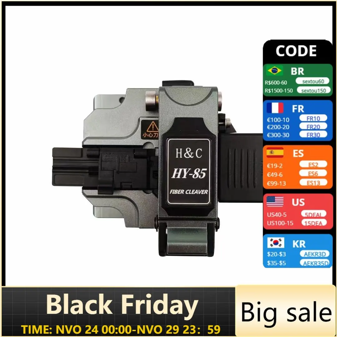 High Precision HY-85 Fiber Cleaver Fully Automatic Fiber Cable Tool Hot Melt Cutter Tool