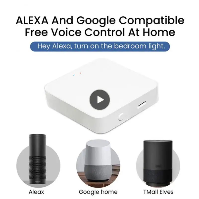 

Multi-mode Gateway Remote Control Tuya Bluetooth Bridge Hub Wireless Voice Control Via Alexa And Google Home Diy Smart Home
