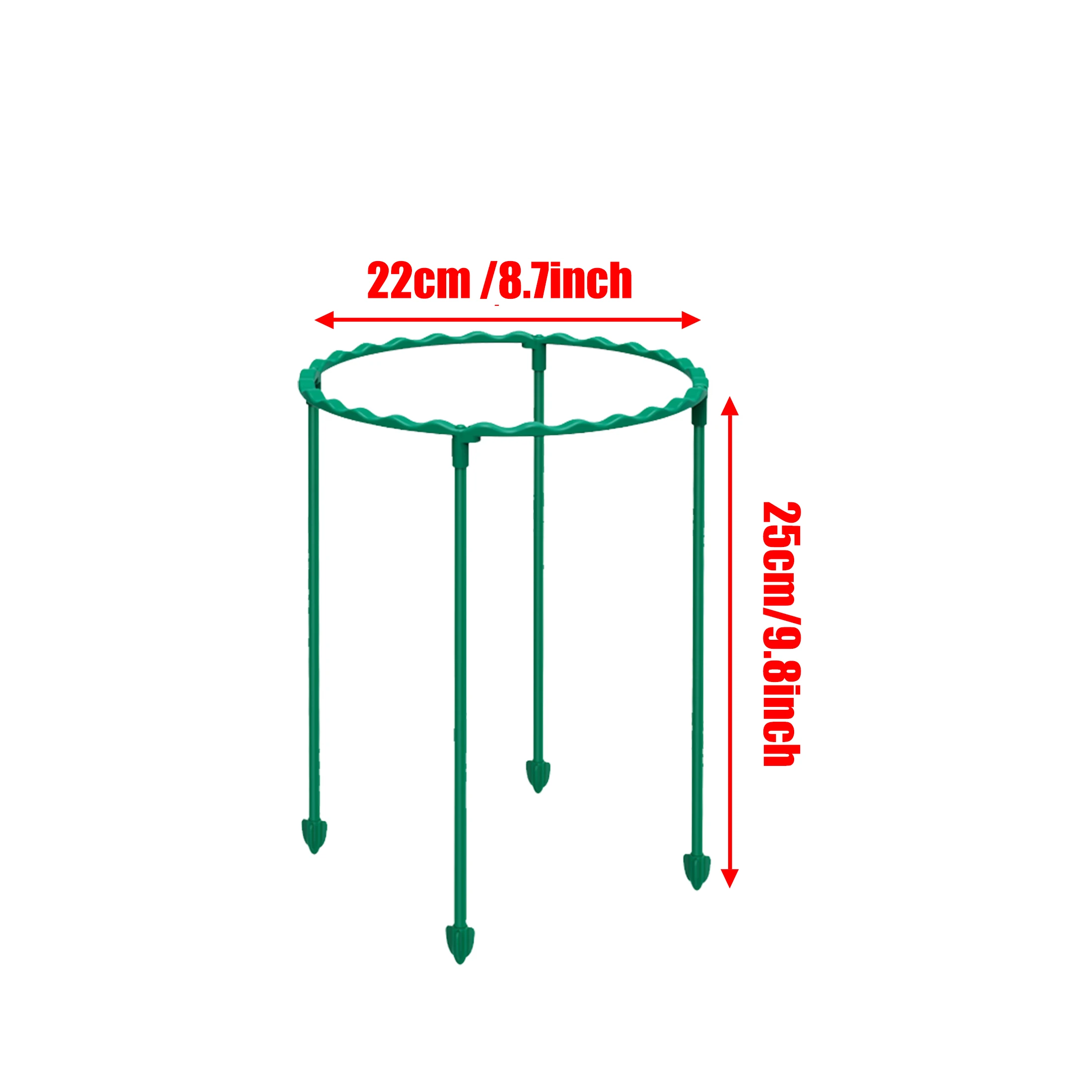 

Вьющееся растение Trellis 5 размеров PP пластиковое кольцо для сборки садовых томатов опорные клетки цветы растения опорная рама лоза подставка