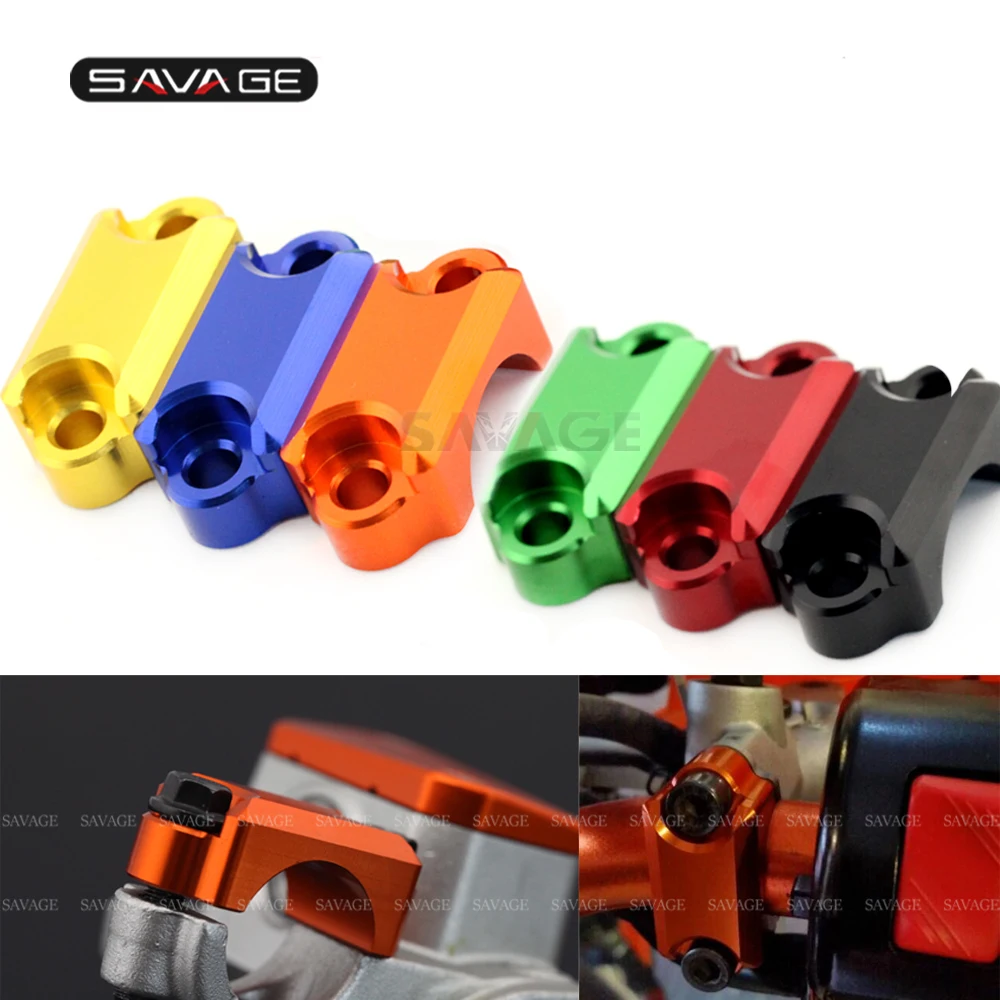 

Handlebar Bar Clamp Cover For Honda CRF 250 450 X R CBR 600RR 1000RR 954 CB 600F XR 650L 400 Motorcycle Brake Master Cylinder