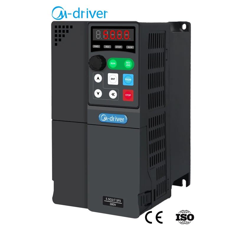 

M-driver Vector Inverter Drive Single 220V 1.5kw Built in Braking Unit AC Motor Drive