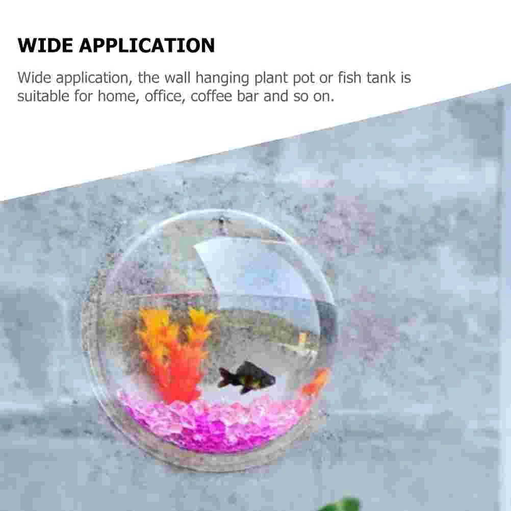 Настенный аквариум Бетта подвесные горшки для аквариума террариум акриловая