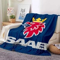 scania truck eagle head blanket 3d digital printing flannel soft cozy blanket fashion home travel camping blanket children gifts