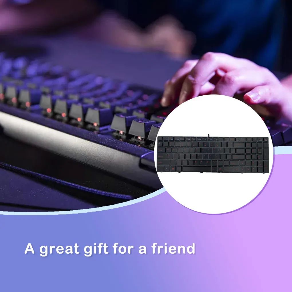 

Клавиатура ноутбука с подсветкой Клавиатура для дома и офиса Замена для F57