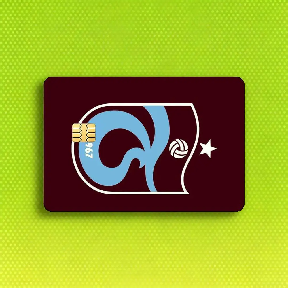 Фото Водонепроницаемые защитные наклейки HD для карт Turkey T-Trabzonspor-S: для кредитных, банковских и игровых карт №3
