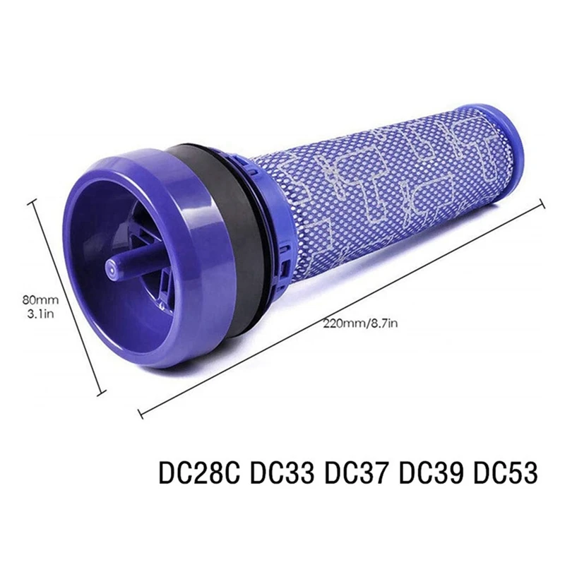 Запасные части HEPA-фильтр совместимый для Dyson DC28C DC33C DC37 DC39C DC53 аксессуары пылесосов