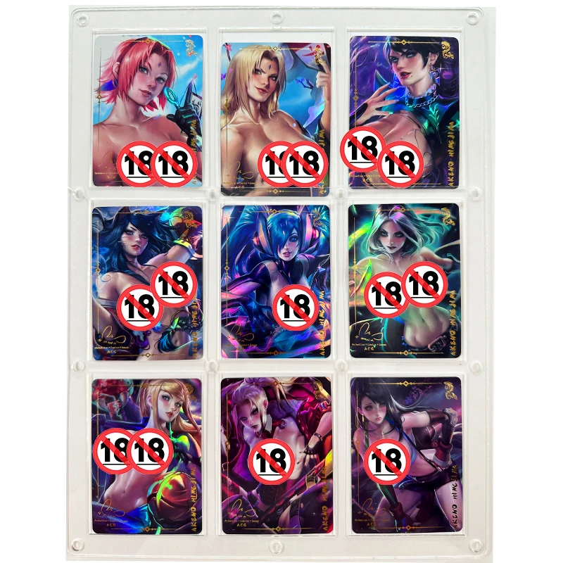 9 шт./компл. Sakimichan Tsunade Haruno Sakura Tifa ACG сексуальные обнаженные Игрушки Хобби Коллекционные Предметы игра Коллекционная Коллекция аниме-открытки 9 шт./компл. Sakimichan Tsunade Haruno Sakura Tifa ACG сексуальные обнаженные Игрушки Хобби Коллекционные Предметы игра Коллекционная Коллекция аниме-открытки