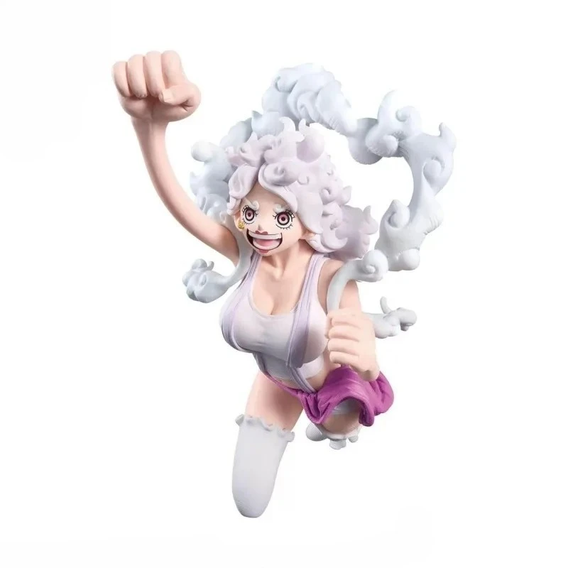 Фото В наличии Оригинальная фигурка Bandai Banpresto One Piece King of Artist Jewelry Bonney Monkey D Luffy, модель игрушки, подарок, коллекционные фигурки, игрушки MVC №4