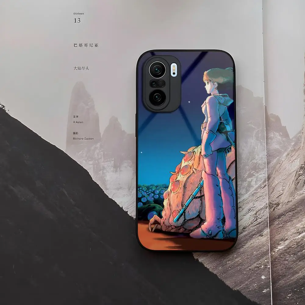 Nausicaa Valley Wind Аниме Чехол для телефона из закаленного стекла Xiaomi 14 12 Lite Pro 13 11t lite POCO M6