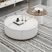Tea Dining Coffee Tables Round Modern Nordic Luxury Floor Coffee Tables Hallway Dressing Table De Bistro Living Room Furniture L