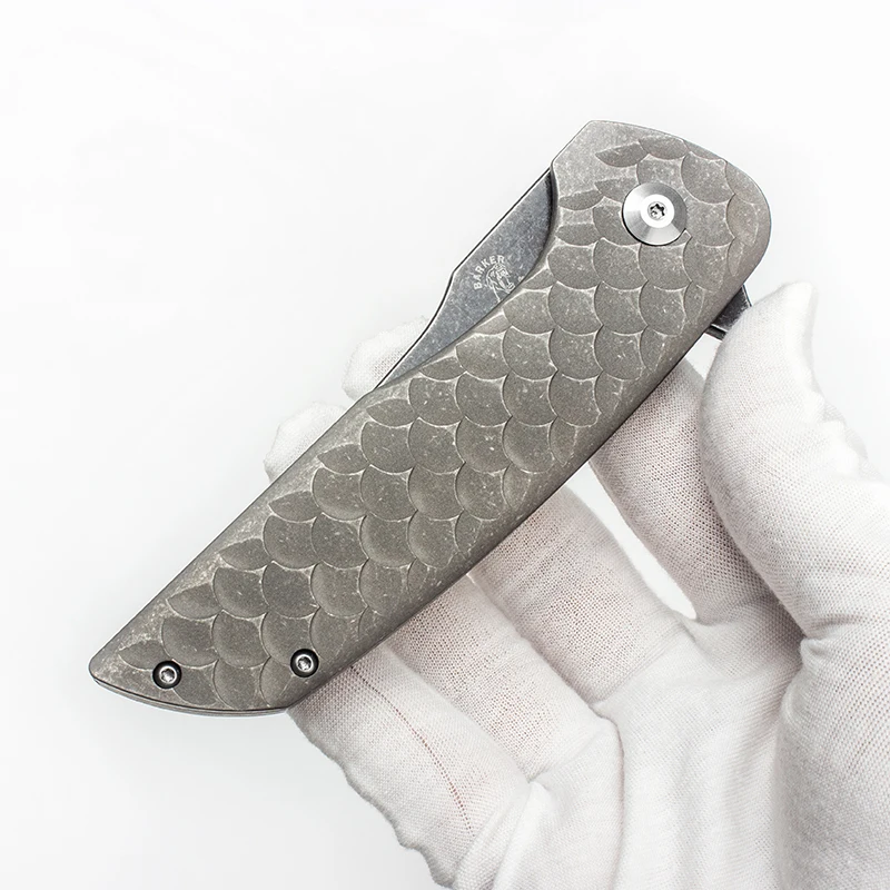 Складной нож Hokkaido тактический карманный Клинок с титановой ручкой лезвие