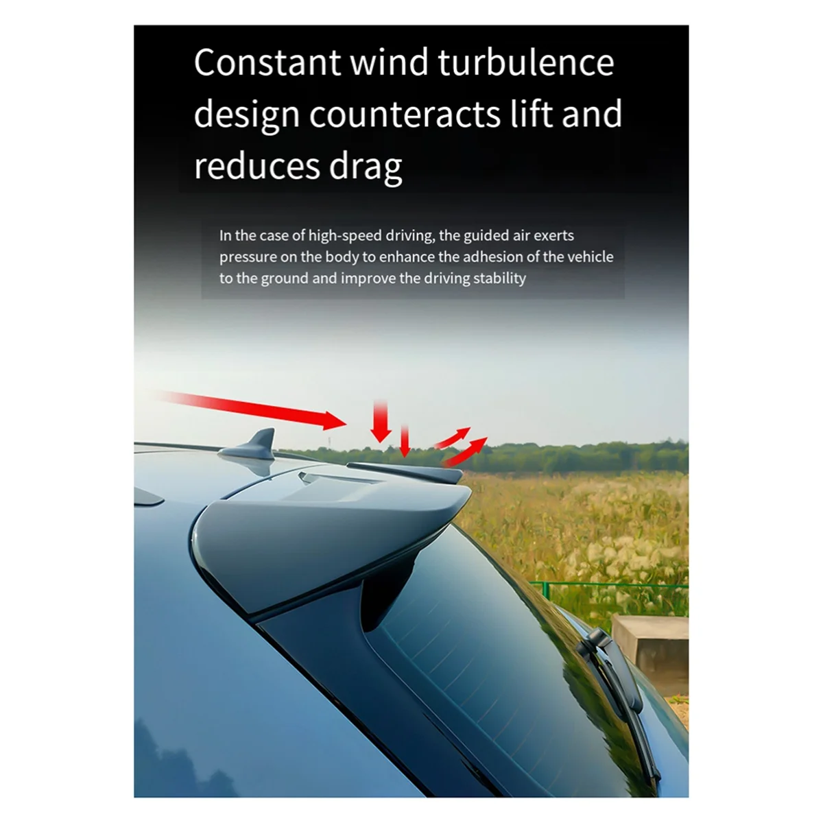 Накладка на крыло заднего крыла для Audi Q5 2018-2024 RS SQ5 1 пара