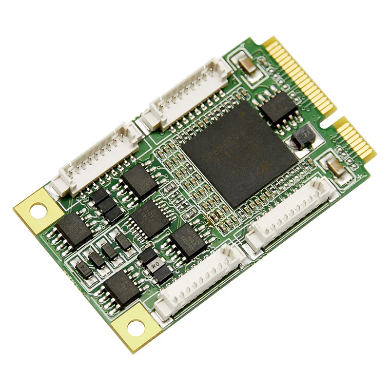 UOTEK Industrial Mini PCI-E к фотографиям серийная карта PCIE PCI Express RS485 RS422 4 порта
