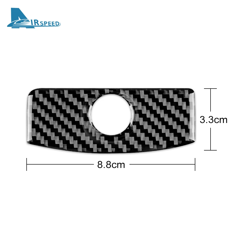 Настоящее углеродное волокно для Subaru Impreza 2009 2010 1 Автомобильная центральная