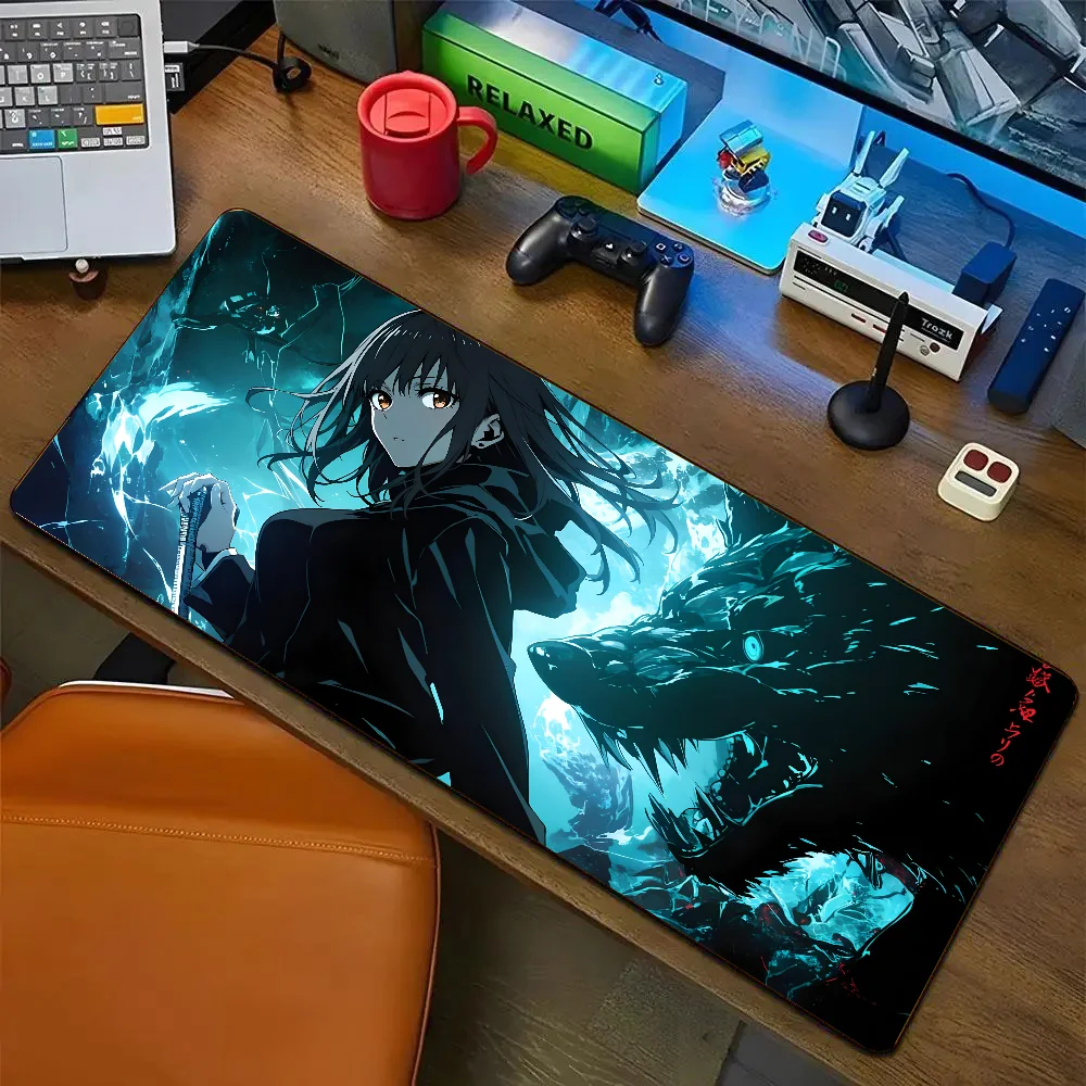 The Eminence In Shadow Anime Mousepad Mouse Mat Desk With Pad Gaming Accessories Prime XXL Keyboard Padding