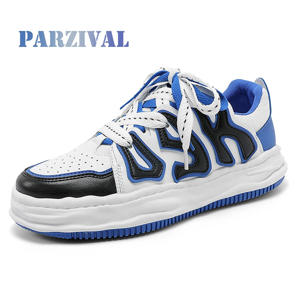 

Кроссовки PARZIVAL мужские на платформе, Вулканизированная подошва, модная повседневная обувь