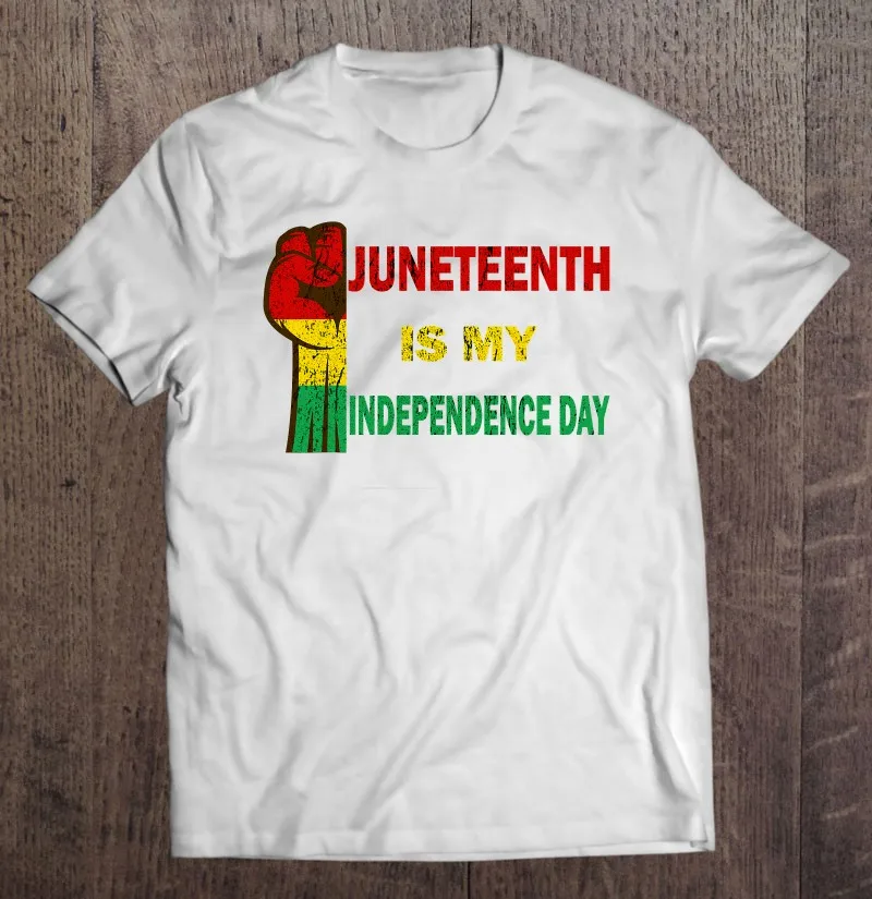 

Juneteenth Is My Independence Day For Women Men Kids Vintage Men T-Shirts Blouses Oversizet Plus Size Black Big Size Unisex