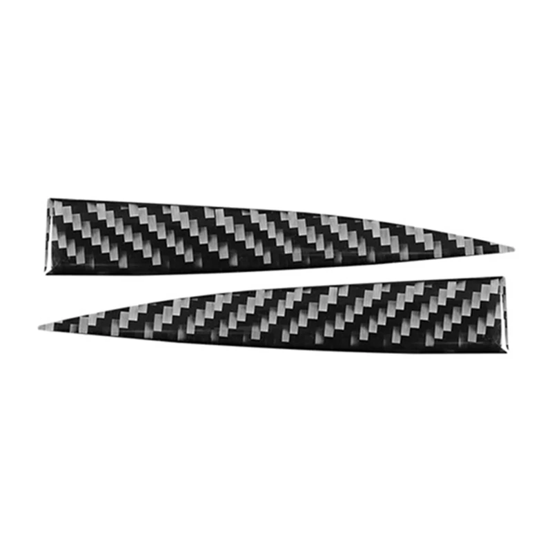 

Carbon Fiber Car Clock Display Panel Stickers Trim Cover For Toyota Highlander 2015-2021 Interior Accessories