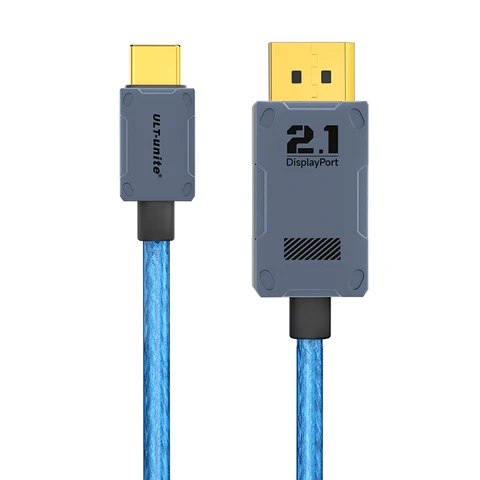 Кабель 16K USB C - Displayport, 8K при 120 Гц, кабель типа C - порт дисплея, шнур 240 Гц для ноутбука Thunderbolt 3/4 MacBook