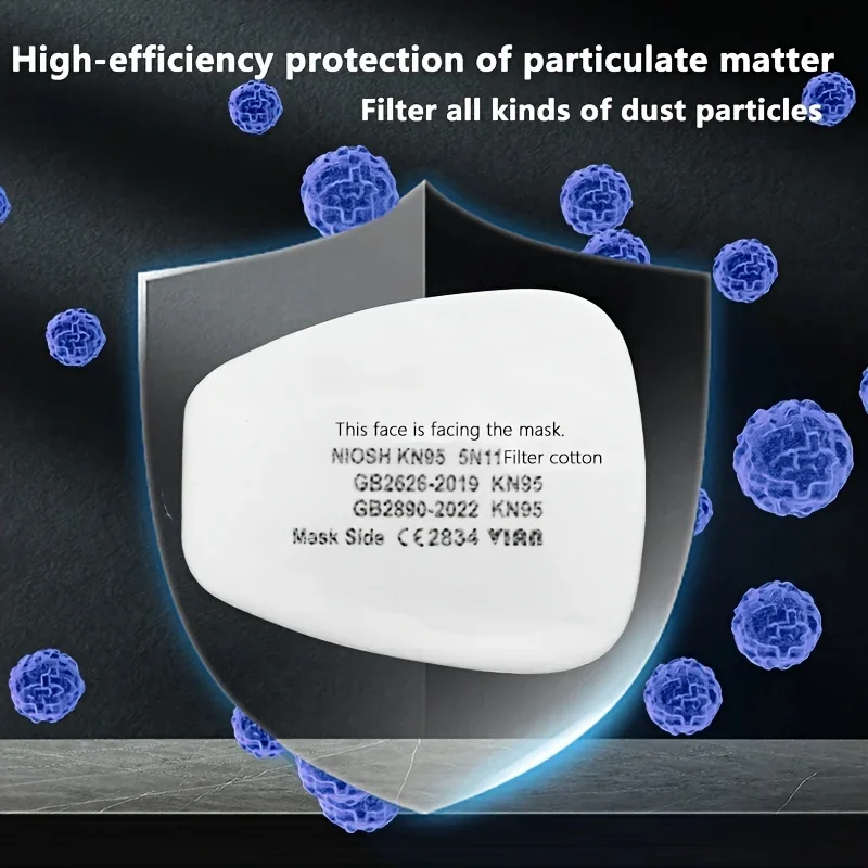 Пылезащитная маска промышленная пыль дышащая для всего лица шлифовальная