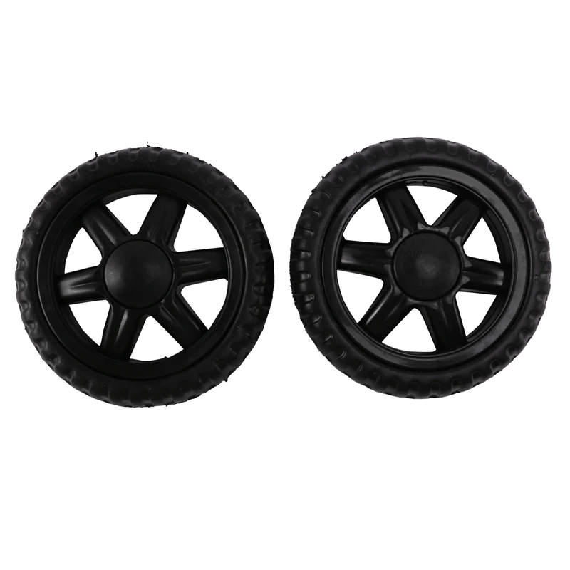 

Резиновая тележка для багажа на колесиках-черная (2 шт.)