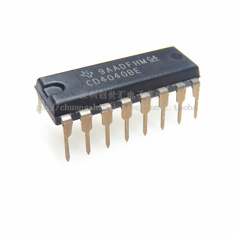

New original CD4040BE in-line DIP-16 logic counter IC binary counter