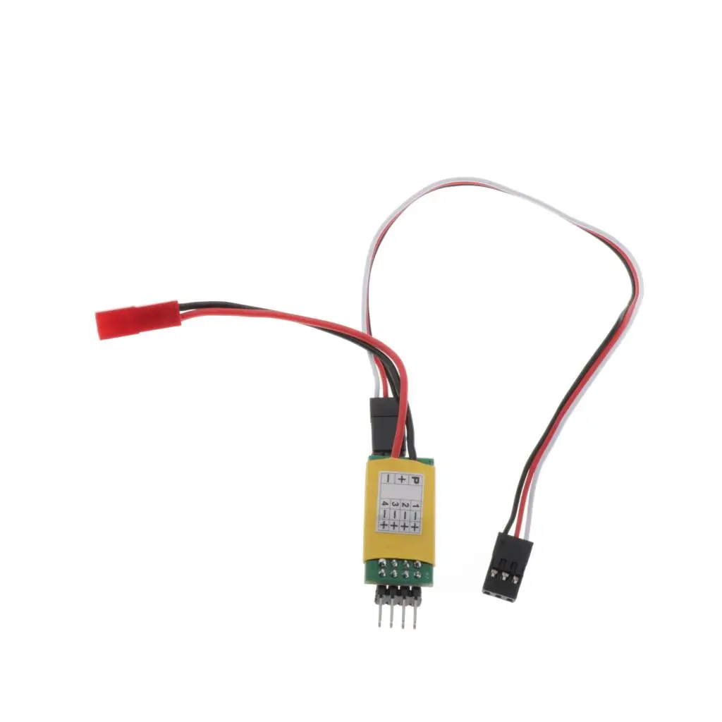 

3-канальный переключатель управления приемником Модель 4 светодиодные лампы для Rc