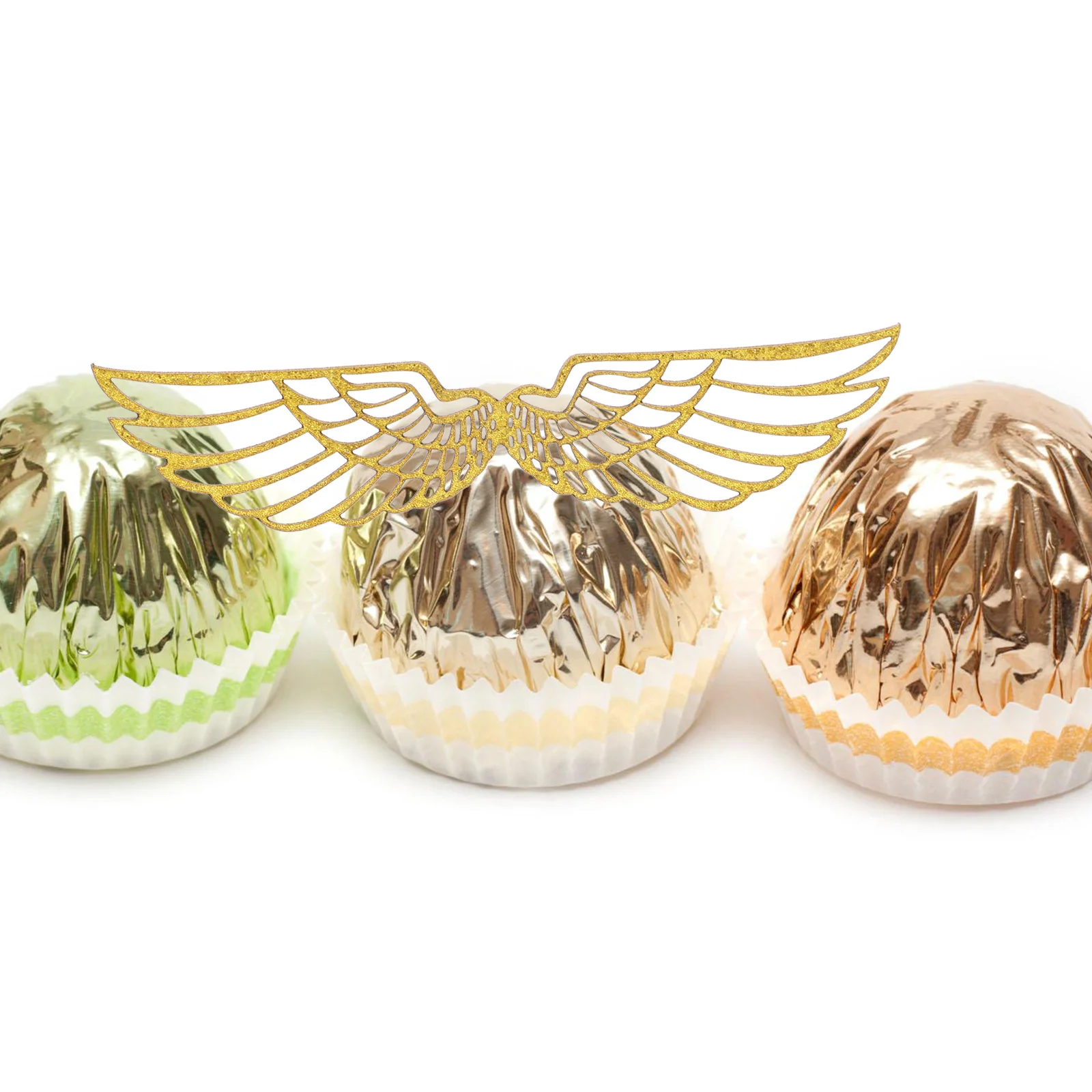 

Chocolate Wings Golden Snitch Party Decorations Wizard Cake Decorating Supplies Decoration Toppers Gold Hot Decor Topper