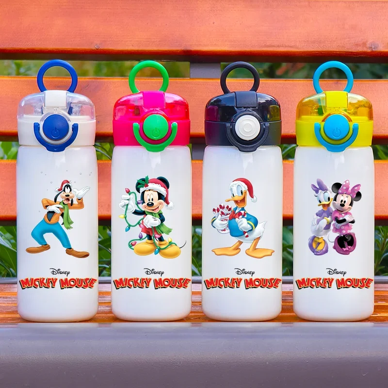 400 мл Микки Маус мультфильм маленькая емкость пластиковая чашка для воды
