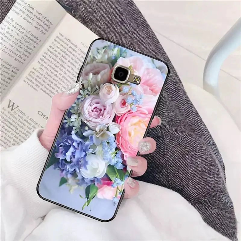 Flower Pink Phone Case for Samsung A51 01 50 71 21S 70 31 40 30 10 20 S E 11 91 A7 A8 2018