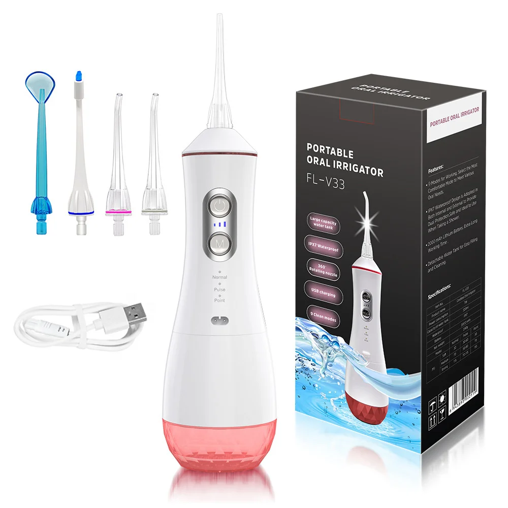 

320ml portable dental washing machine dental floss oral care teeth whitening Dental water jet irrigator for teeth home appliance