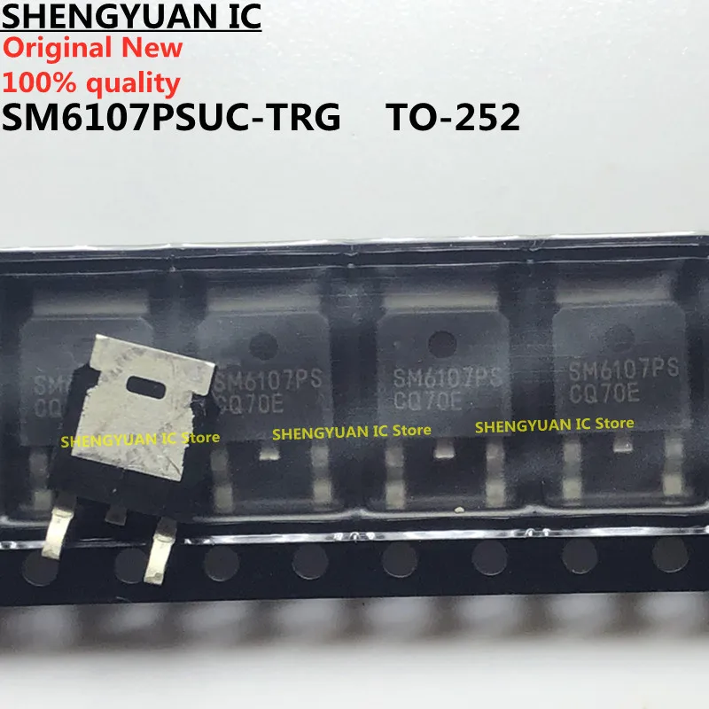 20 шт., флэшки SM6107PS TO-252 SM6107PSUC SM6107 -60V -26a, P-образный режим улучшения канала, МОП-транзистор, качество 100% новый, оригинал