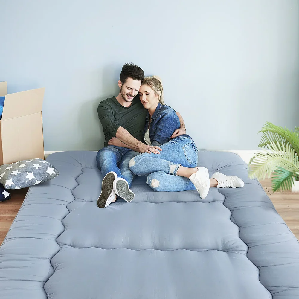

Мягкий матрас Futon, утолщенный коврик для сна, серый матрас, зеленый матрас, чехол из латекса