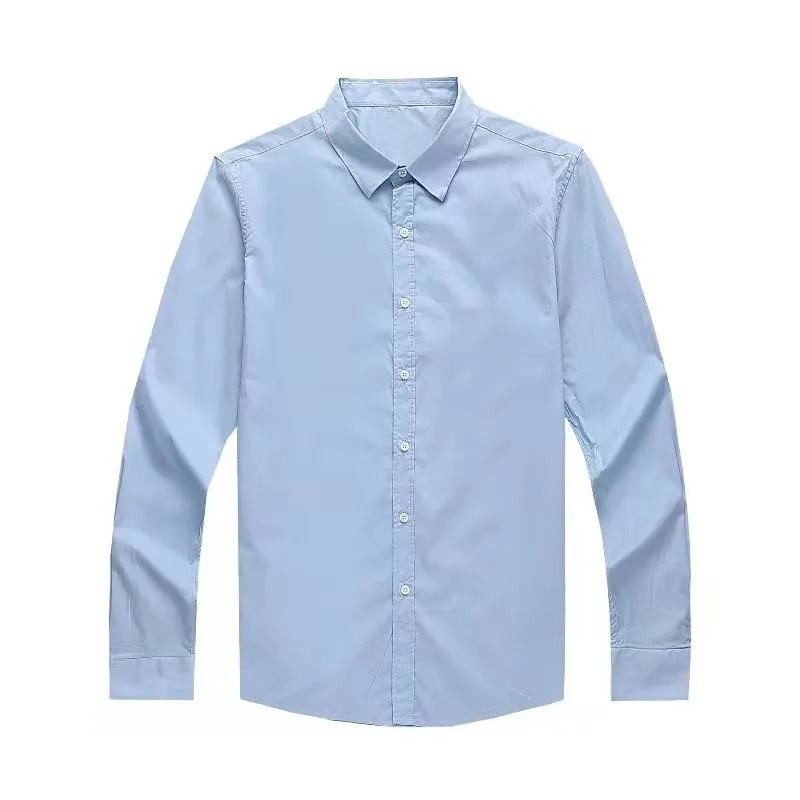 

Мужская повседневная хлопковая рубашка с длинным рукавом, в стиле «Аллигатор»