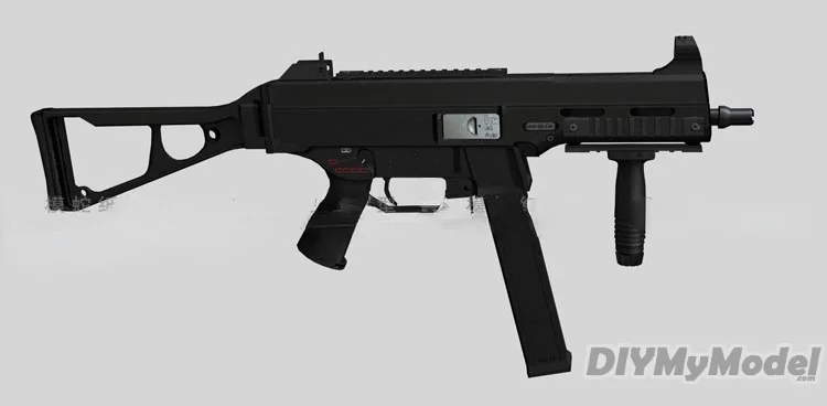 

DIYMyModeI 3D Paper Model UMP Assault Rifle Gun 1: 1 Scale DIY Handmade Paper Craft Toy