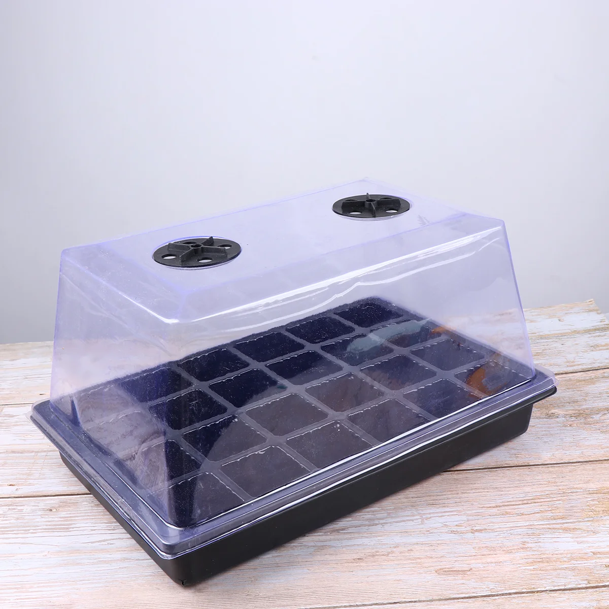 

1 Set 3pcs Germination Trays Planting Box Greenhouse Tray Starter Trays Cells Insert Starter