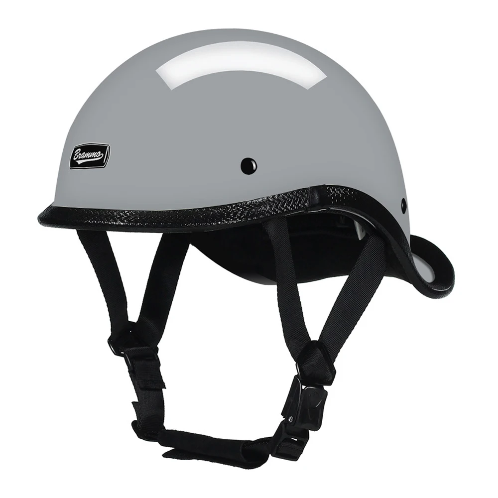 

Motorcycle Accessories Open Face Motorcycle Helmet Half Helmet Casco Moto Men And Women Cascos Para Moto Grey Motorbike Helmet