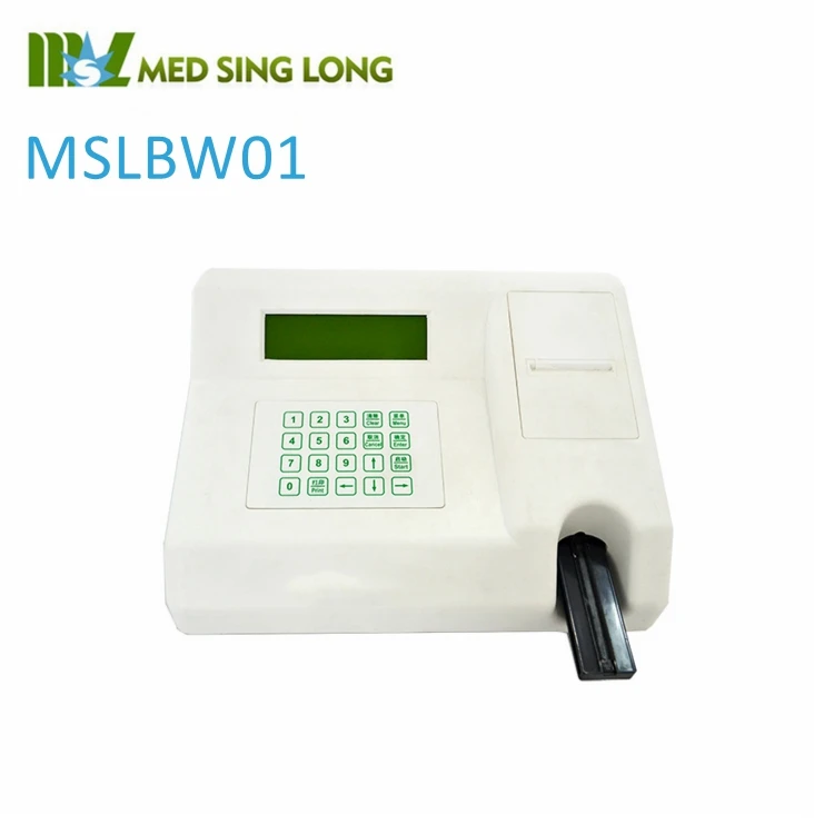 

Открытая реагентная анализатор мочи MSLBW01 с высокой скоростью 120 тестов/час