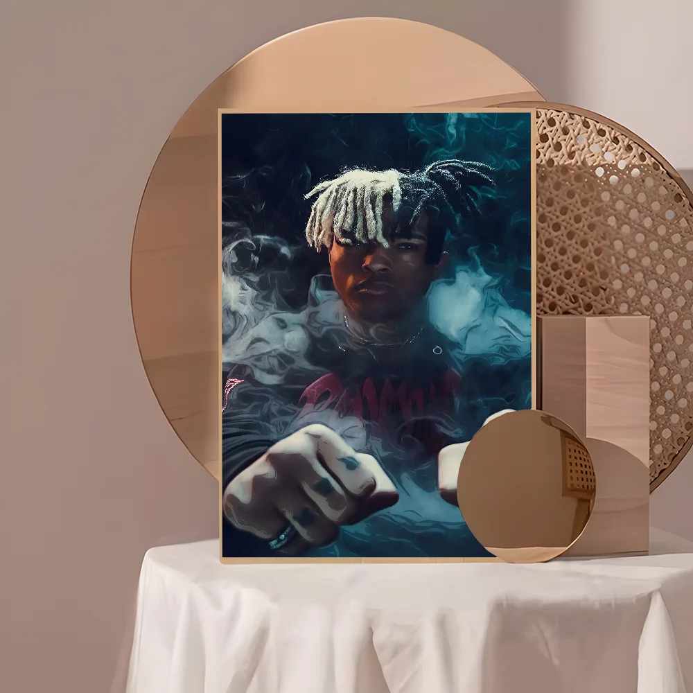 XXXT Tentacion Рэпер Аниме Постер Наклейка Ретро Ностальгический Современный Стиль
